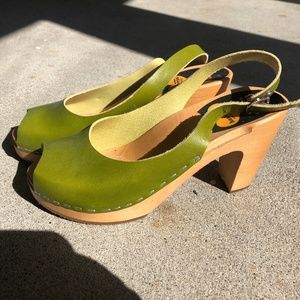 Swedish Hasbeens sling backs